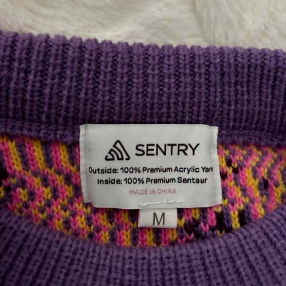 Sentry Centaur Sweater Size Medium Acrylic Mythical Astrology Whimsical - Picture 8 of 10